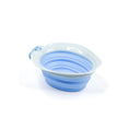 Load image into Gallery viewer, Faltbarer Hundenapf aus Silikon in Blau