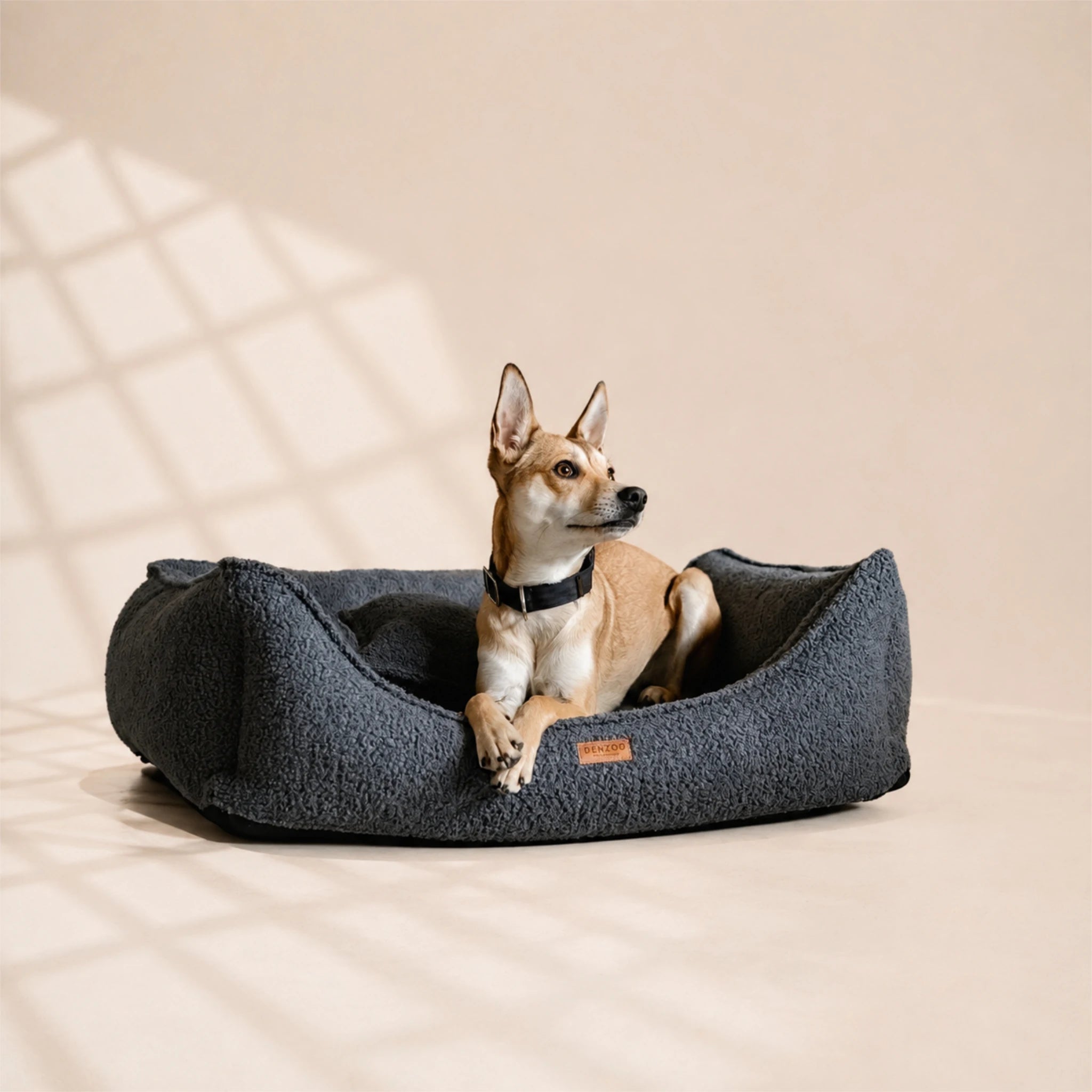 Orthopädisches Hundebett „ BOUCLÉ“ – weich, formstabil & hochwertig