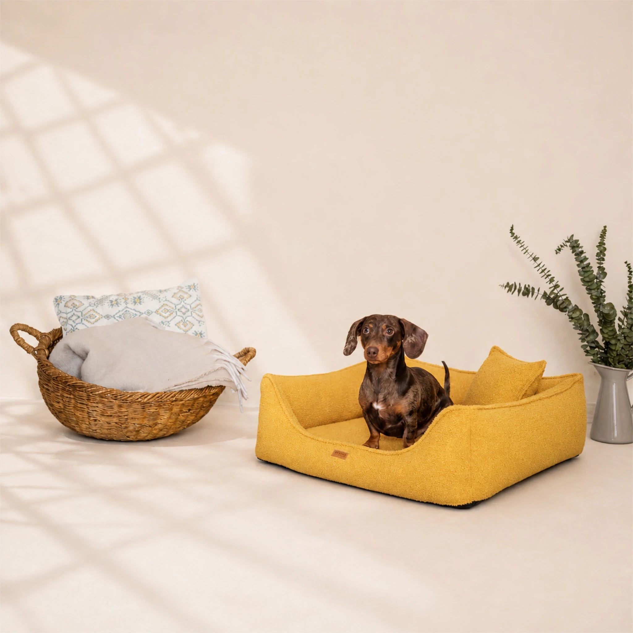 Orthopädisches Hundebett „ BOUCLÉ“ – weich, formstabil & hochwertig