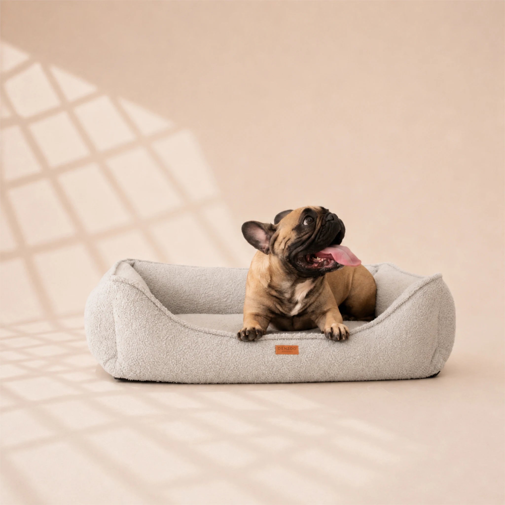 Orthopädisches Hundebett „ BOUCLÉ“ – weich, formstabil & hochwertig