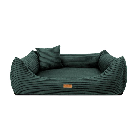 Orthopädisches Katzenbett „CORD“ – weich, formstabil & hochwertig | Made in EU