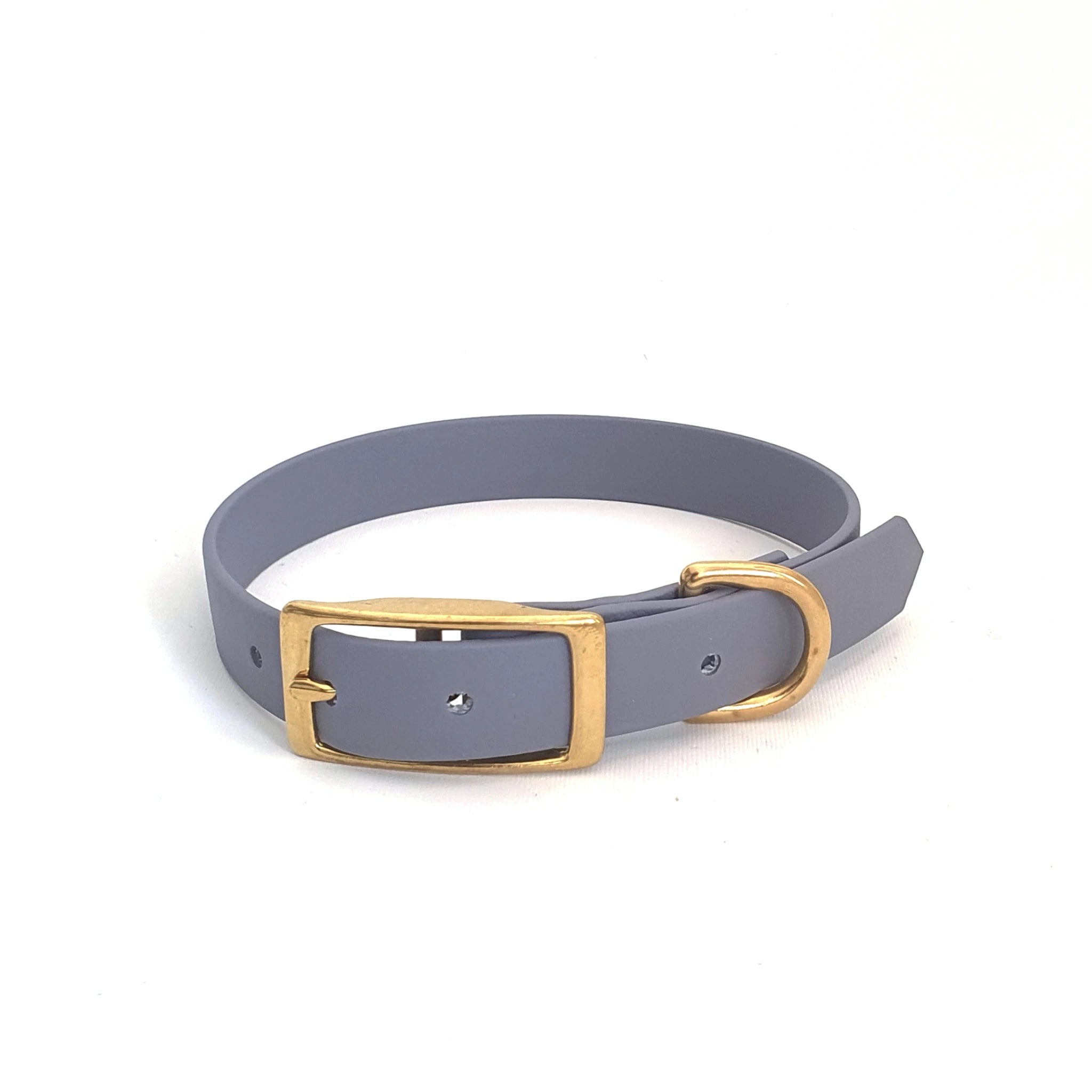 Biothane Halsband in blau – robust, wasserfest & geruchsneutral – Made in Germany