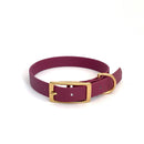 Biothane Halsband rot – robust, wasserfest & geruchsneutral – Made in Germany