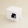 Load image into Gallery viewer, Katze läuft aus moderner Katzentoilette Dome aus recyceltem ABS
