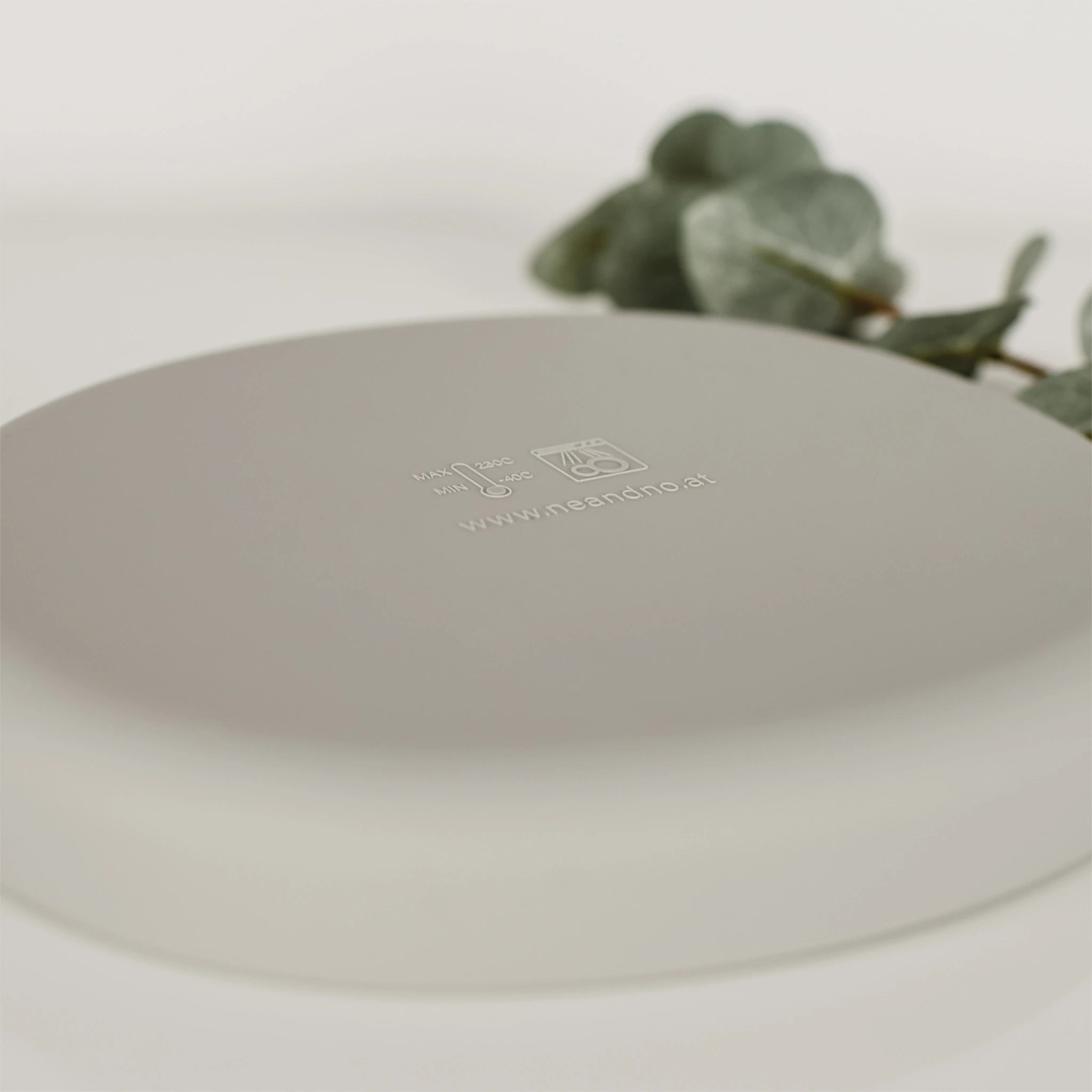 Detail Silikonunterseite – rutschfest & leicht zu reinigen.