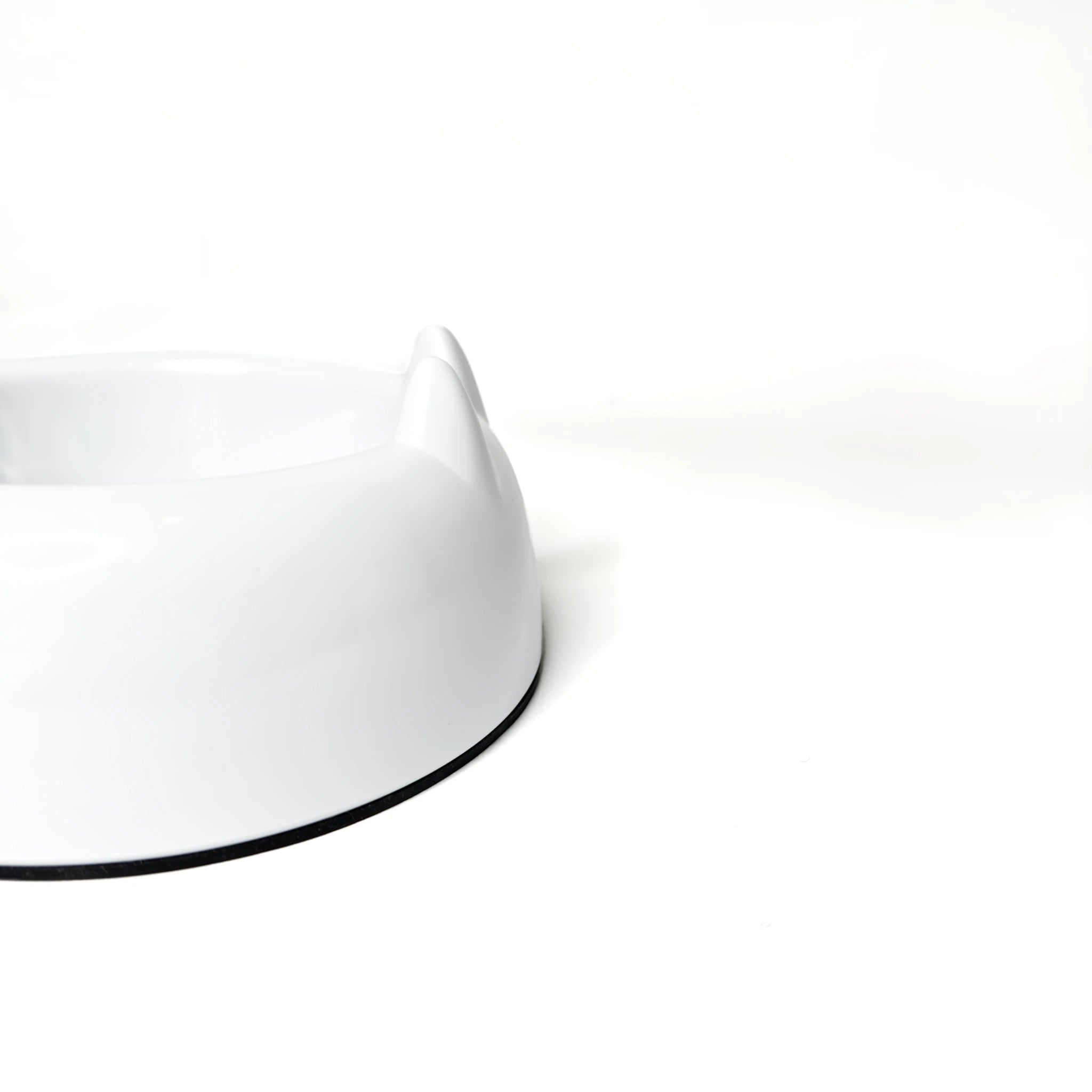 Detail der Melamin-Oberfläche des Futternapfs Bunny