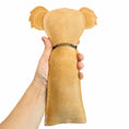 Load image into Gallery viewer, Natürliches Hundespielzeug aus Wildleder, Jute und Kokosfaser
