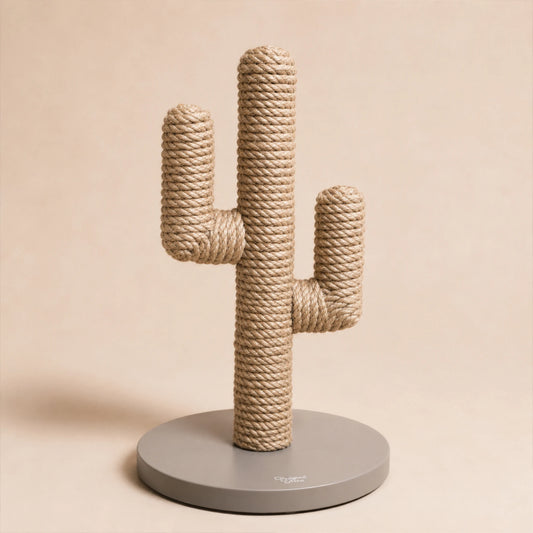 Kratzbaum für Katzen aus Hanfseil "Cactus"