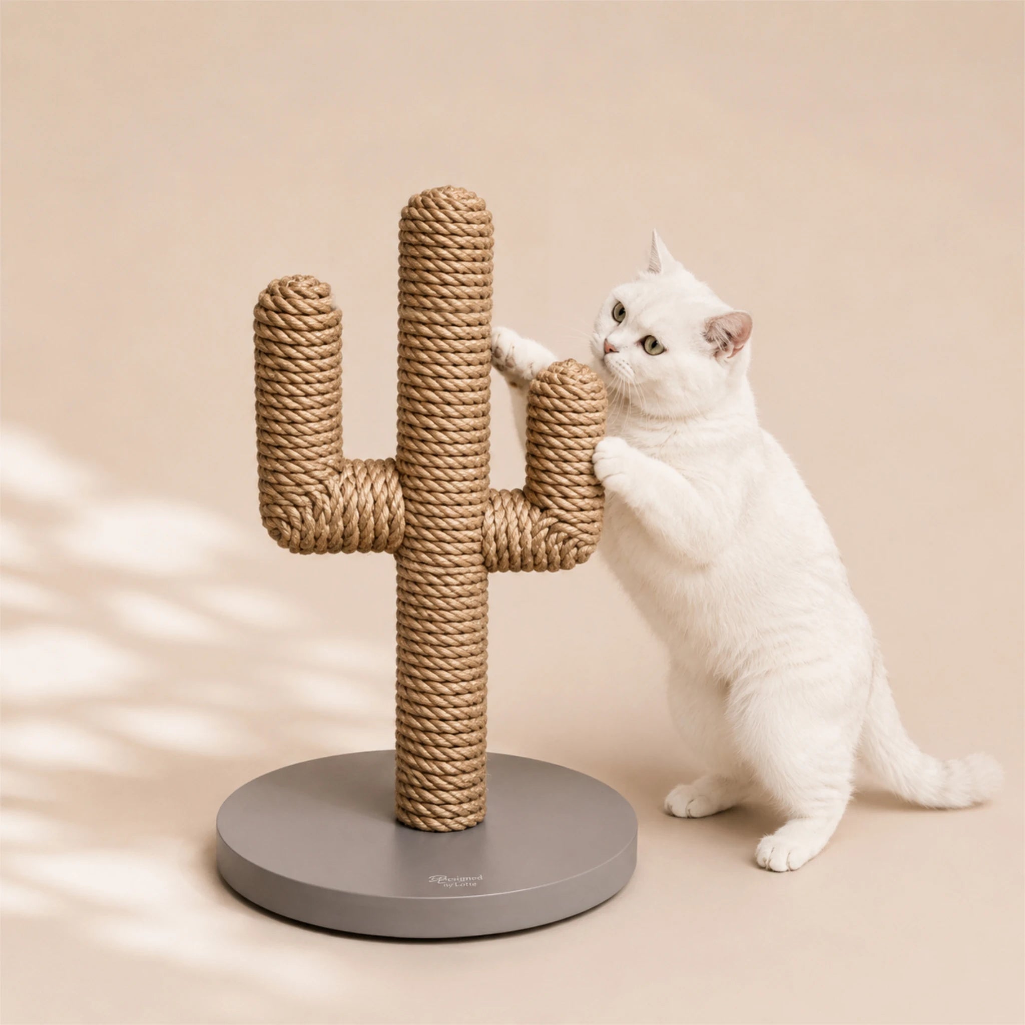 Kratzbaum für Katzen aus Hanfseil "Cactus"