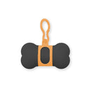 Lekkerlibeutel aus recyceltem Plastik in orange – kompakt, nachhaltig & mit Karabiner