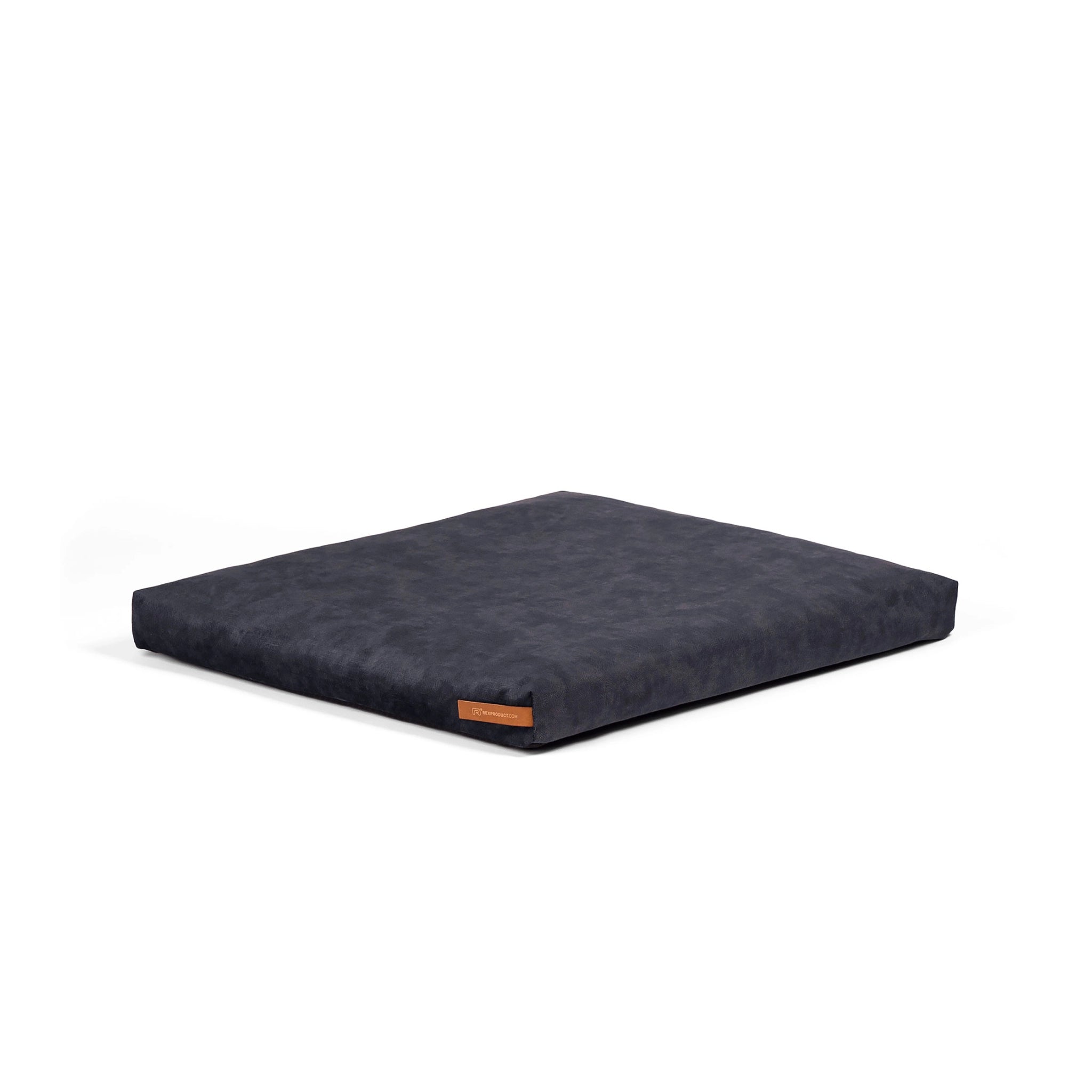 Hunde- und Katzenbett mit abziehbarem Bezug – 2nd Life Modell in Anthrazit.