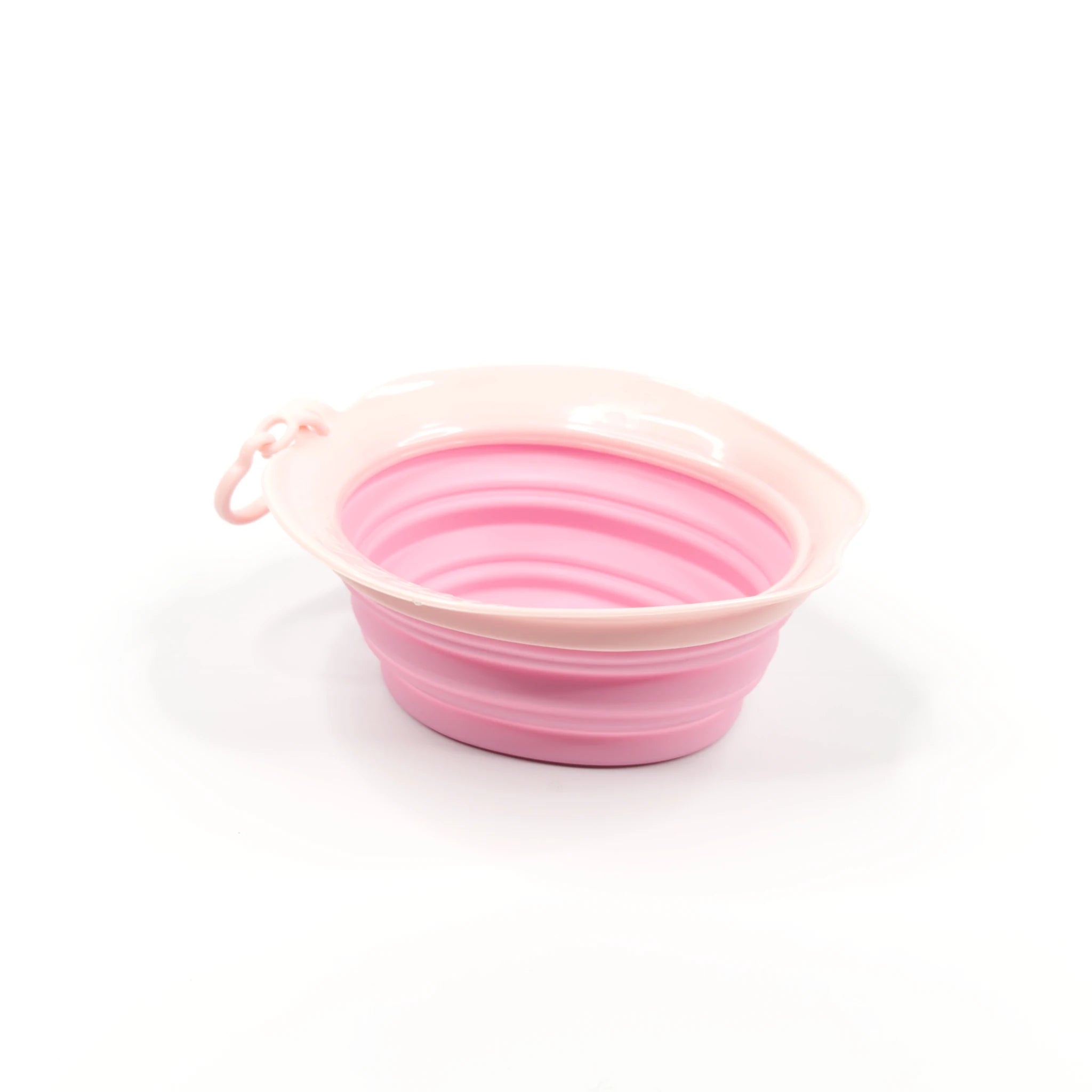 Mobiler Wassernapf für Hunde in Rosa