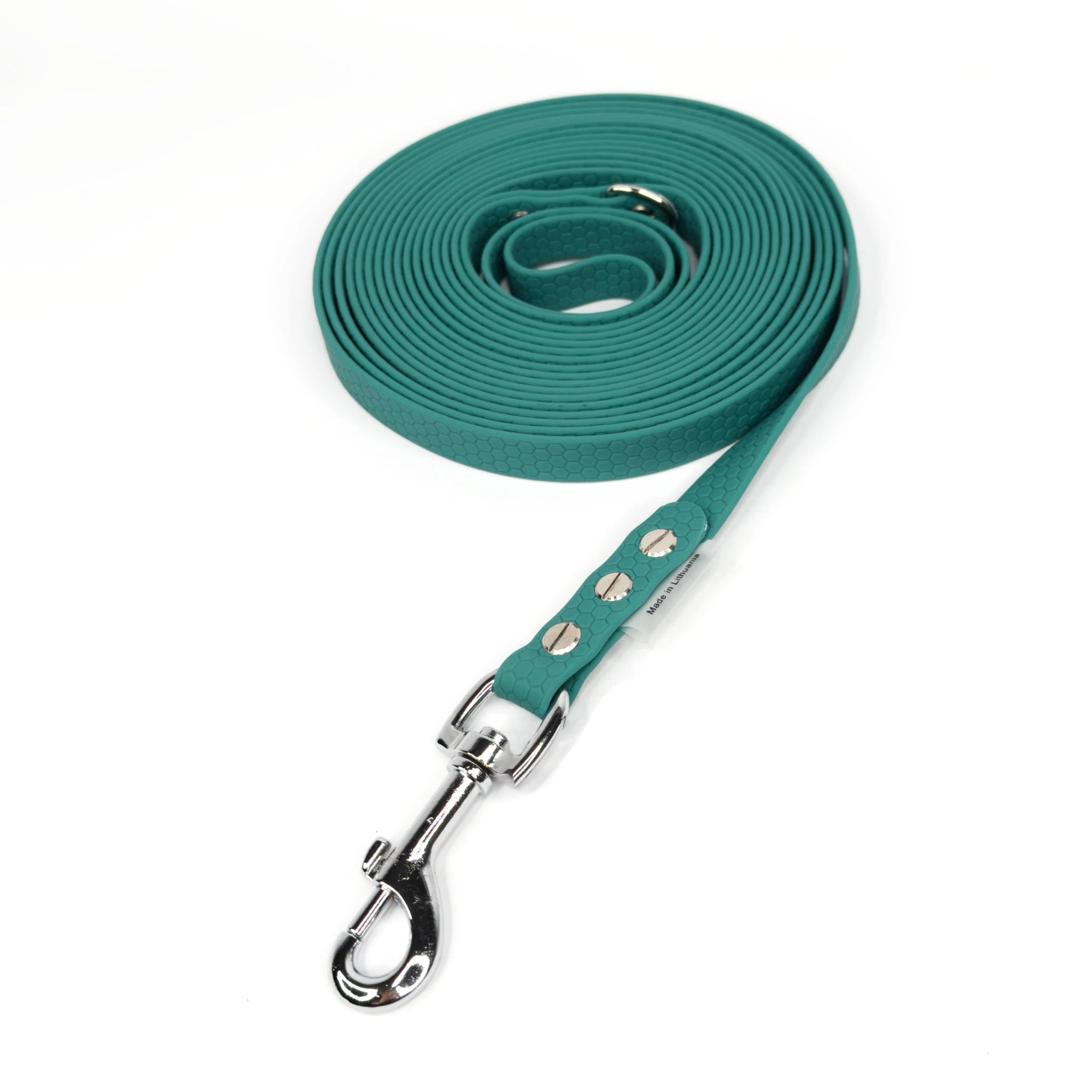 Schleppleine gerollt aus PVC-Gurtband, wasserdicht
